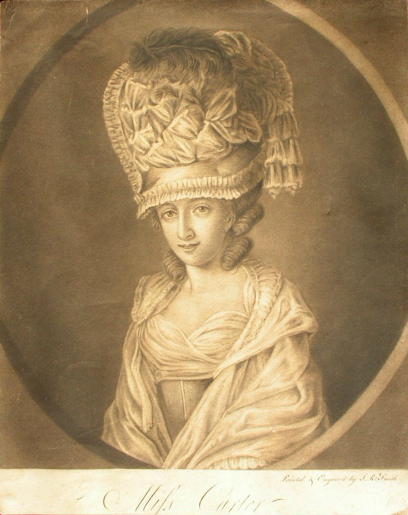 Mezzotint - Miss Carter - Smith